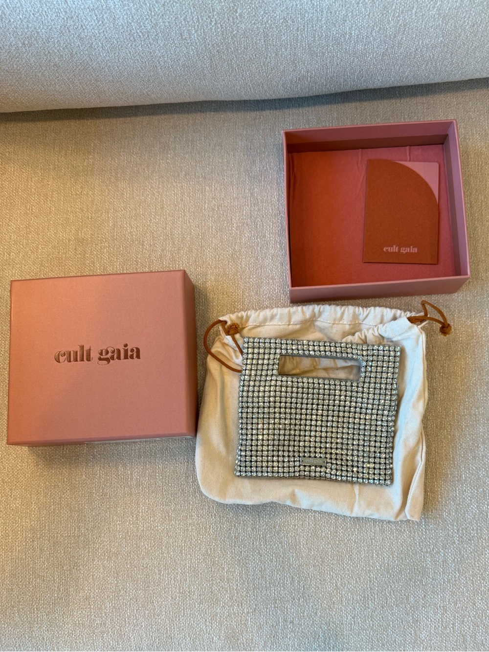 cult gaia Lucinda Nano Top Handle bag